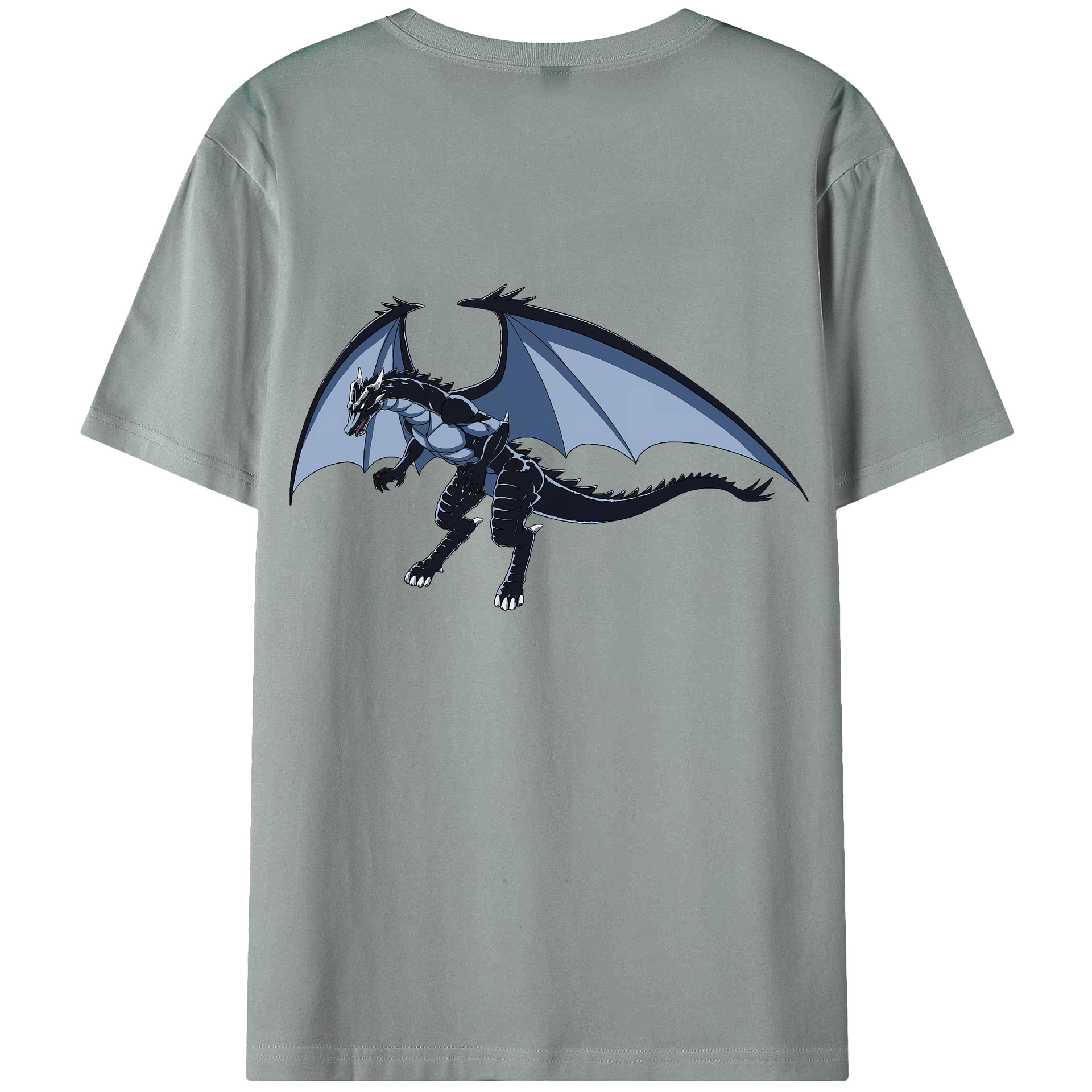 （画像用） 転スラ Regarding Reincarnated to Slime 綿100％ メンズ半袖Tシャツ（バックプリント） 通気性